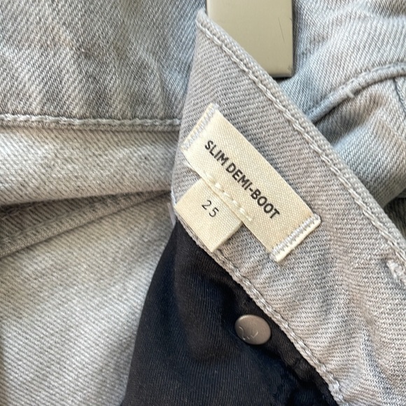 Madewell Slim Demi Boot Jean in Dekalb Wash Size 25 - Picture 5 of 12